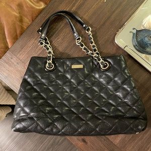 🎀 Kate Spade 🎀 Black Leather Tote